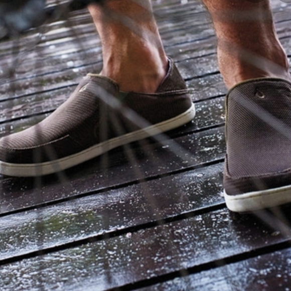 Olukai Nohea mesh slip on Loafer moccasin shoes mens sz 9 - Picture 1 of 15